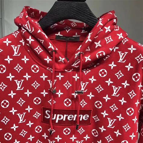 supreme lv sweatshirt replica|real supreme logo notch.